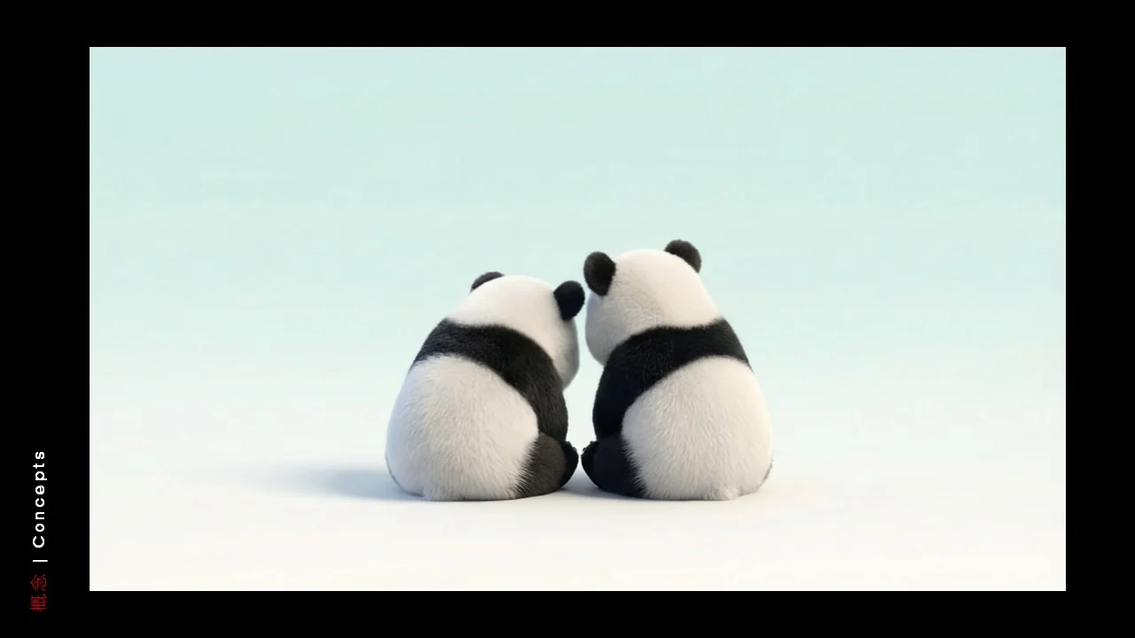 Dongfeng/Huawei · Panda — Panda — Paired play — rear view