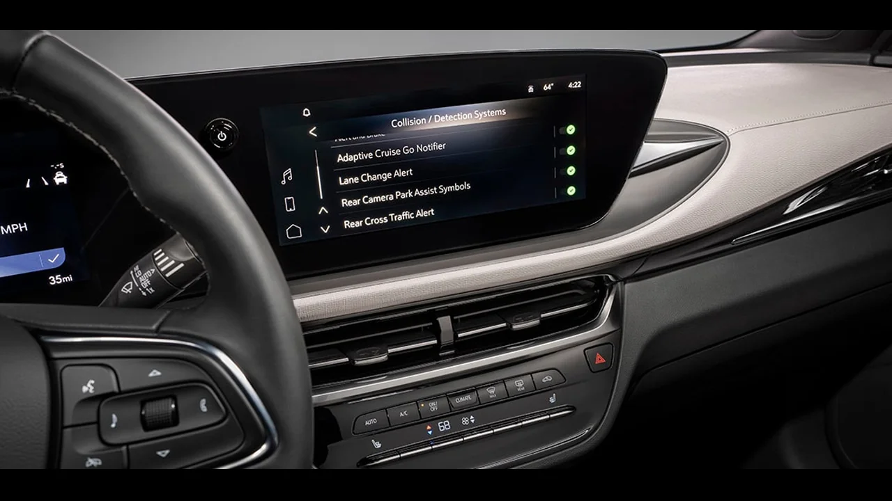 Buick — infotainment detail