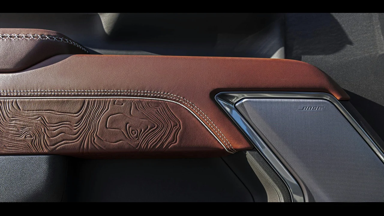 Denali — topographic trim detail