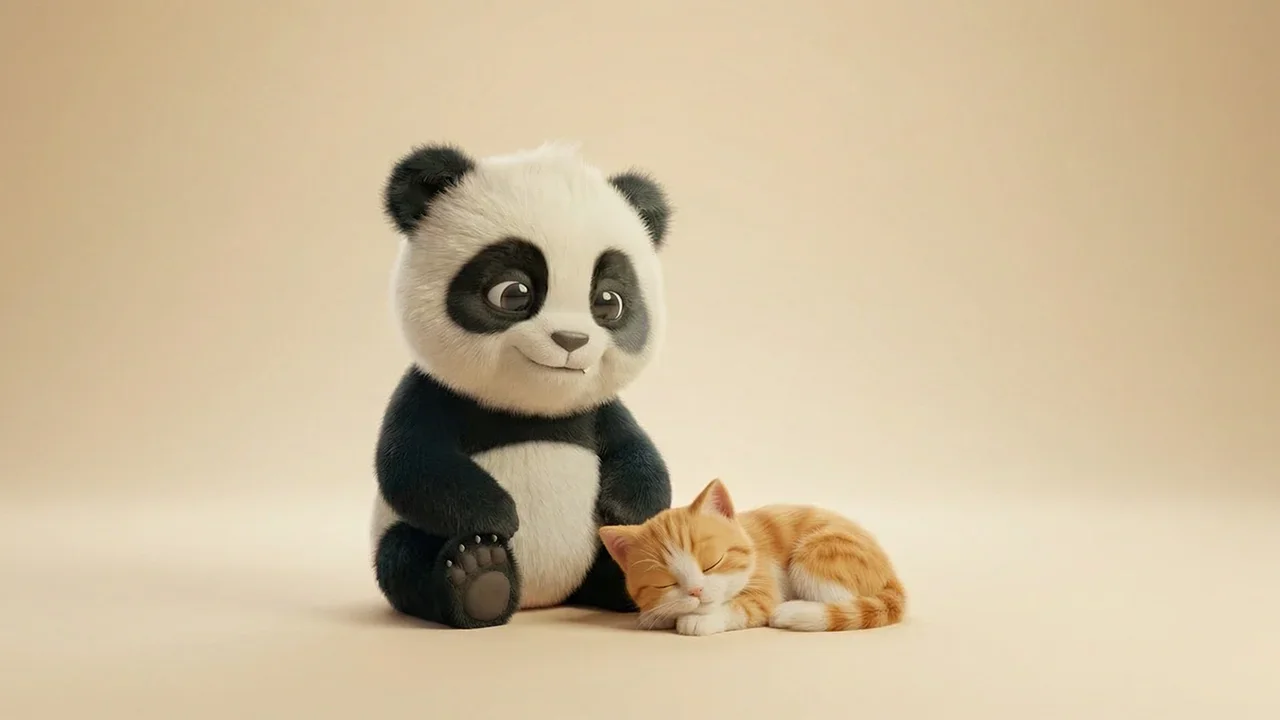 M8 — Panda — Pet Mode with cat