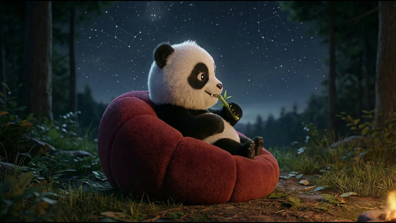 M8 — Panda — Camping Mode scene exploration 07