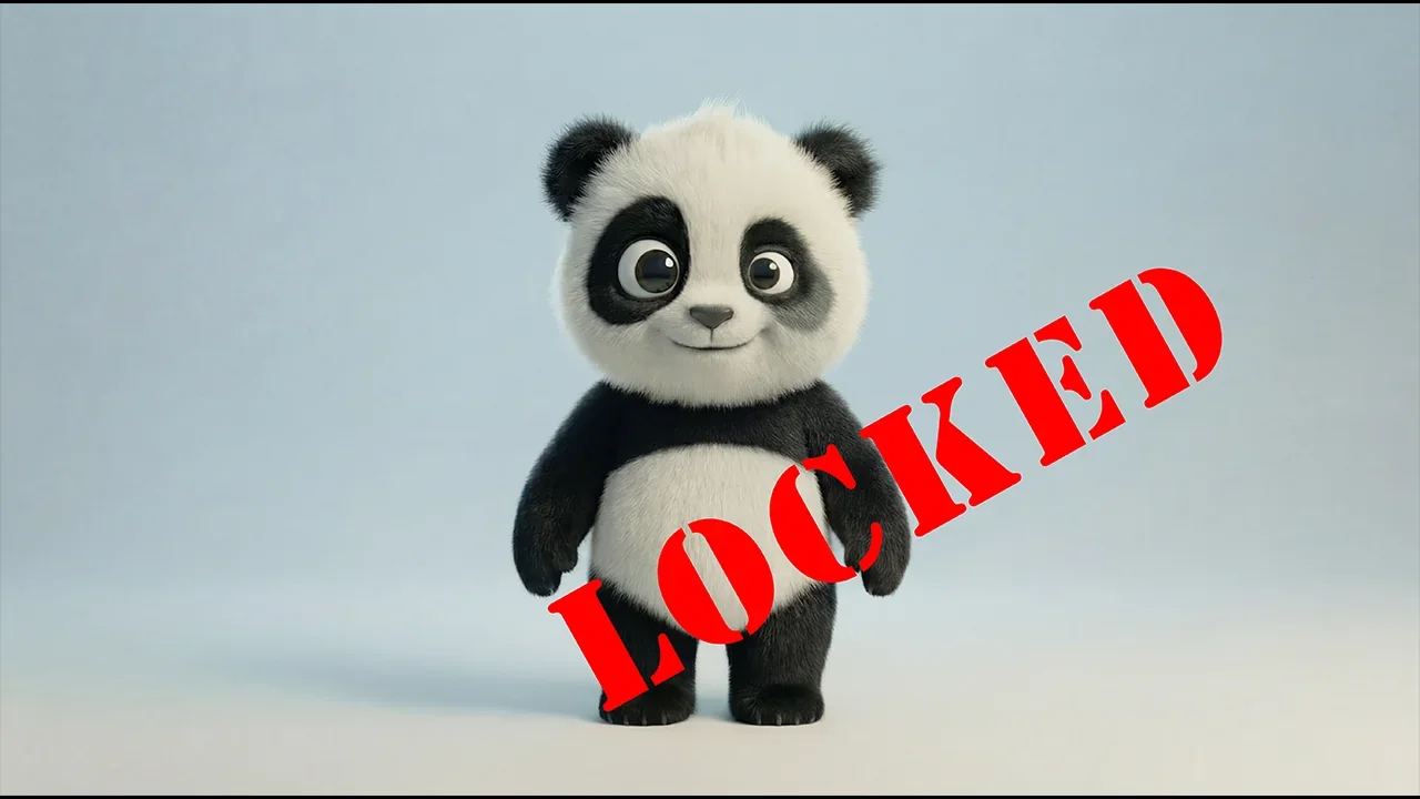 M8 — Panda — locked character identity
