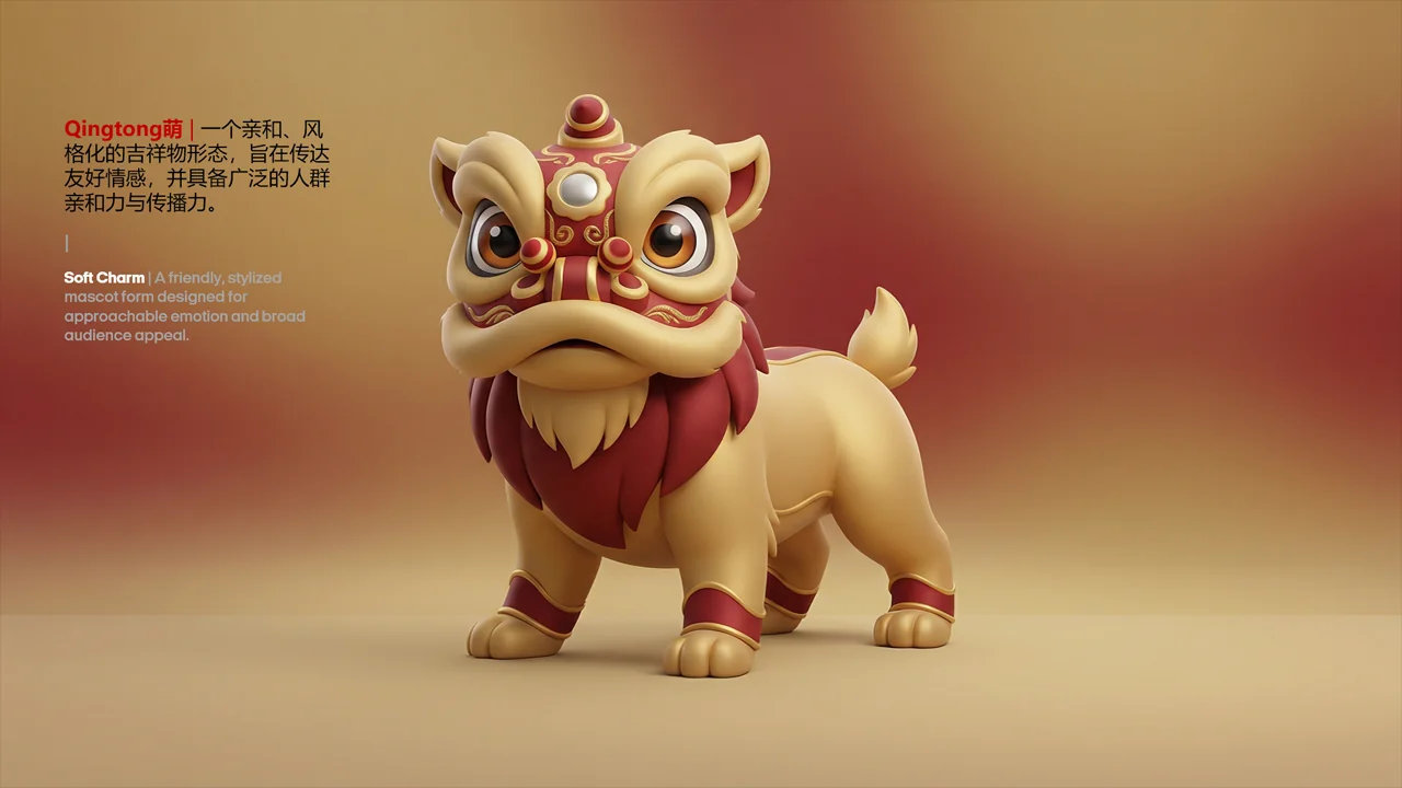 Model B — Lion — character exploration 03