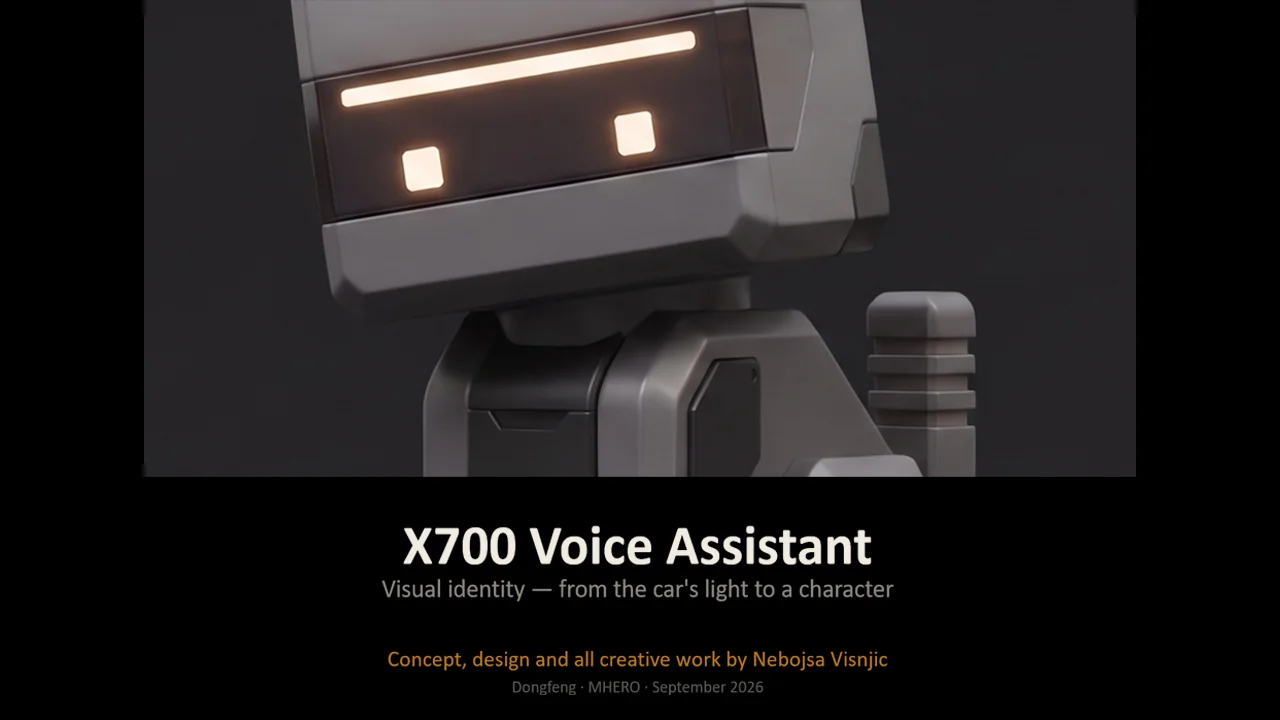 X700 — Voice assistant — character identity